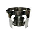 Stainless Steel Tikki Tawa (Tava) Stand for Restaurants Buffet Stainless Steel Tikki Tawa (Tava) Stand for Restaurants Buffet