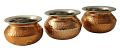 Hammered Copper Punjabi Handi (Serving Bowls)