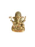 Decorative Brass Statue of Lord Ganesha - 3"