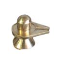 Plain Smallest Brass Shivling For Home Temple - 1.8"