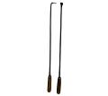Roti / Bread Wood Handle Tandoor Skewers Pair for Tandoori