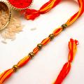 Antique Bead Mauli Rakhi Antique Bead Mauli Rakhi