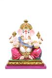 Beautiful Sitting Ganesha Statue 12"