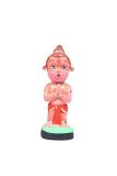 Navarathri Terracotta CUTE BABY HANUMAN IN PRAYING POSE
