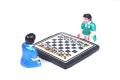 Children Play Chess Navarathri Golu Doll 