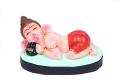 BABY GANESHA WITH SHIVA LINGA ﻿NAVARATHRI GOLU STATUE