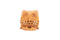 Handcrafted Jali Owl Statue 2"