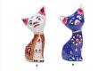 HAND PAINTED MEENAKARI METAL CAT