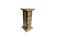 Antique Wooden Jodhpuri Corner Pillar With Draws