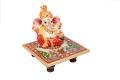 Marble Chowki With Ganesha