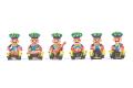 Banarasi Wood Music Man Set - Green Banarasi Wood Music Man Set - Green