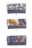 Denim Kalamkari Flap Purse Denim Kalamkari Flap Purse