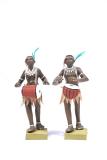 Lovely Tribal Men Playing Drums