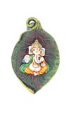 CUTE LEAF GANESHA WALLHANGING