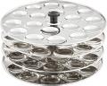 Tabakh 4-Rack Stainless Steel Mini Idli Stand, Makes 72 Idlys Tabakh 4-Rack Stainless Steel Mini Idli Stand, Makes 72 Idlys