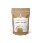 Organic Ginger Root Powder- Pure and Raw Ginger Powder- 4 OZ