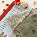 Alluring Rose Quartz Stone Rakhi Alluring Rose Quartz Stone Rakhi