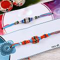 Set of 2 Gorgeous Multicolored Beaded Rakhi Set of 2 Gorgeous Multicolored Beaded Rakhi