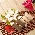 Three Beads Rakhis w/ Kaju Katli Indian Mthai Gift Three Beads Rakhis w/ Kaju Katli Indian Mthai Gift