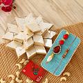 Bhaiya Bhabhi Rakhis & Kaju Katli Combo Gift Bhaiya Bhabhi Rakhis & Kaju Katli Combo Gift