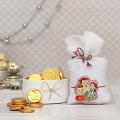 Chota Bheem Rakhi w/ Gold Coins Chocolates Chota Bheem Rakhi w/ Gold Coins Chocolates