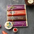 Krishna & Minion Rakhi w/ See's Chocolates for Kids Krishna & Minion Rakhi w/ See's Chocolates for Kids