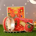 Decorated Karva Chauth Pooja Kit Decorated Karva Chauth Pooja Kit
