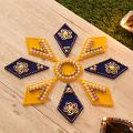 Beautiful Pearl Designed Fiber Rangoli Home Diwali Decor Beautiful Pearl Designed Fiber Rangoli Home Diwali Decor