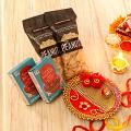 Bhaidooj Tikka Thali w/ Dried Cranberries & Peanuts Bhaidooj Tikka Thali w/ Dried Cranberries & Peanuts