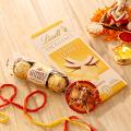 Deliver Bhaidooj Gift, Tikka w/ Lindt & Ferrero Rocher