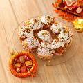 Boondi Laddoo with Bhaidooj Tikka Puja Thali