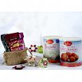 Assorted Sweets & Dry Fruits w/ Bhaidooj Tikka Puja Thali Assorted Sweets & Dry Fruits w/ Bhaidooj Tikka Puja Thali