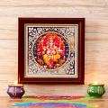 Divine Lord Ganpati Bappa Framed Wall Art 6" Divine Lord Ganpati Bappa Framed Wall Art 6"