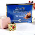 Lindt Milk Chocolate Box w/ Bhaidooj Tikka Thali Gift Lindt Milk Chocolate Box w/ Bhaidooj Tikka Thali Gift