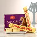 Set of 2 Toblerone Bars w/ Soan Papdi 250 Gms