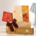 Assorted Lindt Lindor Chocolates in Gift Basket Assorted Lindt Lindor Chocolates in Gift Basket