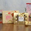 Ferrero Rocher 12 Pcs Chocolate Box w/ Dodha Barfi 340 Gms Ferrero Rocher 12 Pcs Chocolate Box w/ Dodha Barfi 340 Gms
