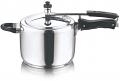 Vinod 5.5 L Stainless Steel Inner Lid Sandwich Bottom Pressure Cooker, 5.5 Vinod 5.5 L Stainless Steel Inner Lid Sandwich Bottom Pressure Cooker, 5.5