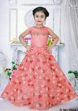 Adorable Pink Floral Gown for Young Girls Adorable Pink Floral Gown for Young Girls