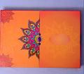 Orange Traditional Design Empty Mithai Box - 1 Lbs (50 Pcs) Orange Traditional Design Empty Mithai Box - 1 Lbs (50 Pcs)