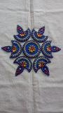 Blue Small Embellished Diya Shape Diwali Decor Rangoli Blue Small Embellished Diya Shape Diwali Decor Rangoli
