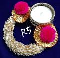 @ for Round diya flower design