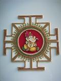 Wall or Floor Decoration Traditional Design Artistic Ganesh Wall or Floor Decoration Traditional Design Artistic Ganesh