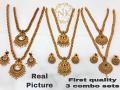 Mattee Finish Traditional Jewellery Combo Set slj2 3 in 1 combo set/1 can 