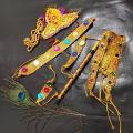 Krishna costume Ornaments Set for kids 8 piece