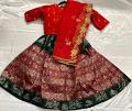 Kanchipuram Silk Zari Weaving Lehangs Choli Set Fully Stitched Kanchipuram Silk Zari Weaving Lehangs Choli Set Fully Stitched