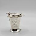 Pure silver gift ,Pure silver shanku charkra namalu Prasad bucket, Return g