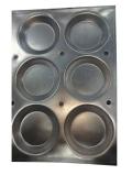 Aluminum Thatte Idli Steamer Tray - 6 Large Idlis