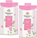 Yardley London Fresh Floral Fragrance Locked in a Fine & Silky Perfumed Talcum Powder (Yardley London English Rose, Pack of 3 250Gram) Yardley London Fresh Floral Fragrance Locked in a Fine & Silky Perfumed Talcum Powder (Yardley London English Rose, Pack of 3 250Gram)