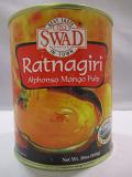 Swad Ratnagiri Alphonso Mango Pulp 30 Oz Swad Ratnagiri Alphonso Mango Pulp 30 Oz